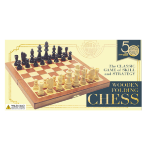 Wood Chess Set by Home of Marbles