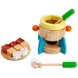 Wood Fondue Set